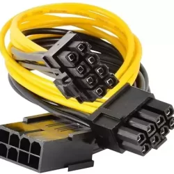 PCIe 8 Pin Male to 2x8Pin (6+2) Pin Male Adapter Power Cable for Graphics Video Card, CPU breakout board, CPU Mining Power Supply