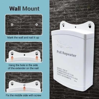 POE Extender POE Repeater| POE+ Extender with 100Mbps, Up to 30W, IEEE802.3af/at (Outdoor) - Image 2
