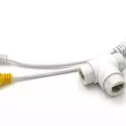 POE Splitter PoE Combiner/Mux, POE Splitter Network Cabling Connector 3-Way RJ45 for Surveillance Camera
