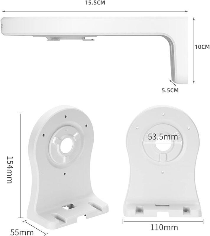 PVC Indoor & Outdoor Wall Mount L-Type | Mounting Bracket Specially Designed to be Compatible with EZVIZ C6 Series & C4 Series Smart CCTV Security Cameras - Image 3