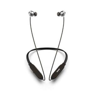 Philips Audio TAN1159BK/94 Bluetooth Wireless Neckband with Mic, Magnetic Earbuds, Bombastic Rich Bass - 10 mm Drivers, 10 Mins Charge - 12 Hrs Music, 30 Hrs Battery Life, IPX4 Water Resistant (Black)