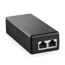 PoE Injector Adapter 48VDC PoE Injector Adapter 48VDC To 0.4/1AMP with Dual LAN Ports Ethernet Adaptor, Cctv Camera Adapter
