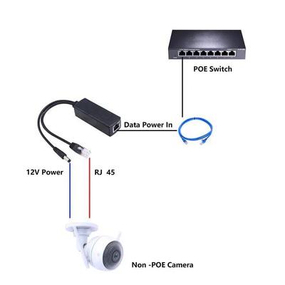 PoE Splitter Adaptor 48V To 2Amp | Power Over Ethernet Adapter Active for IP Camera IP Phone PoE Devices PoE Switches - Image 4