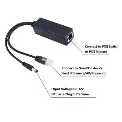 PoE Splitter Adaptor 48V To 2Amp | Power Over Ethernet Adapter Active for IP Camera IP Phone PoE Devices PoE Switches - Image 5