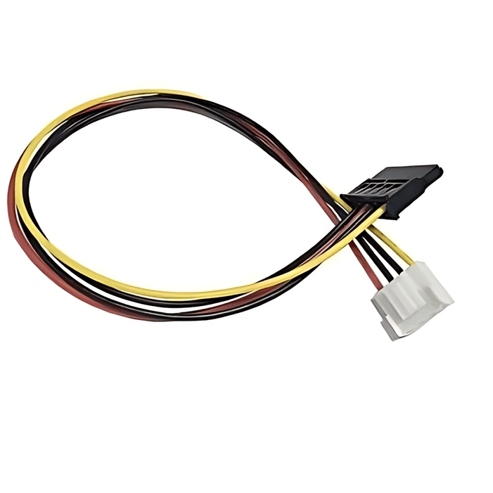 SATA Power Cable (Berg Type) for DVR/NVR, Mini 4-Pin to SATA Connector - Image 2