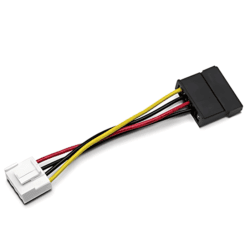 SATA Power Cable (Berg Type) for DVRNVR, Mini 4-Pin to SATA Connector SATA Power Cable (Berg Type) for DVR/NVR, Mini 4-Pin to SATA Connector