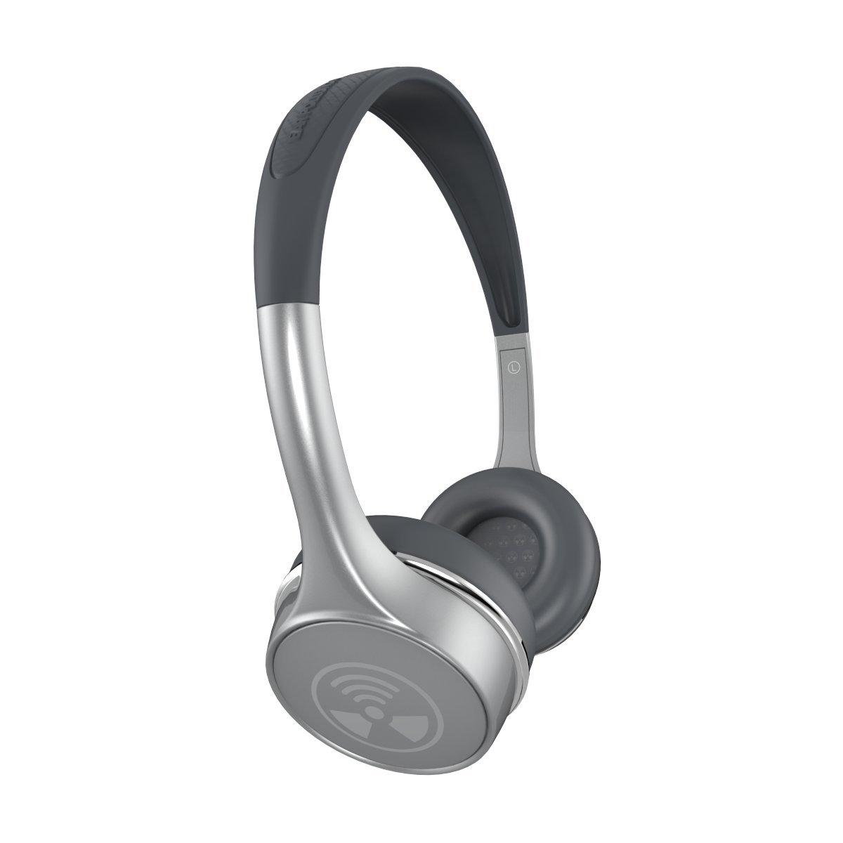 iFrogz Toxix Plus Headphones with Mic – Deep Bass, Right-Angle Jack, Stereo Sound
