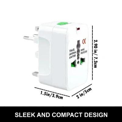 Travel Universal Adapter with LED and Child Safety Shutter-Universal Socket - Image 4