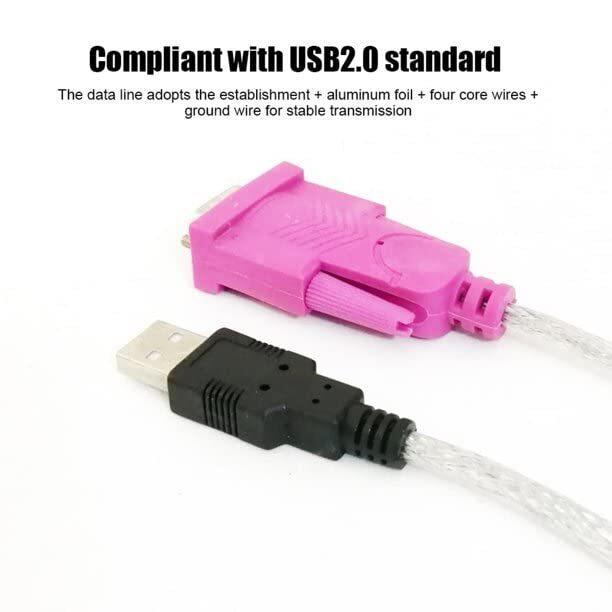 USB To Serial DB9 Male (9 Pin) RS232 Cable Adapter - Image 3