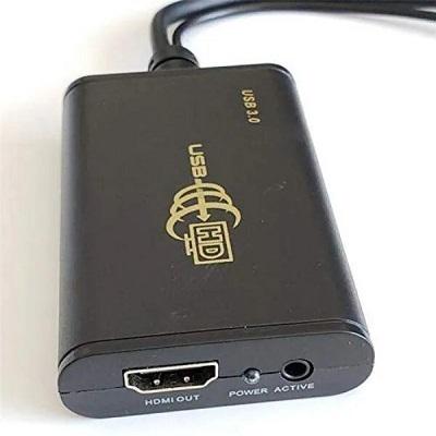 Usb 3.0 To Hdmi Hd Video Leader | Video Graphics Cable Adapter, for Laptop Computer, HDTV TV, Projector, with Audio Output Multiple Monitors - Image 4