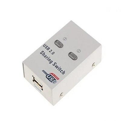 Usb Switch 1X2 Auto | 3 in 1 (1) 2 Ports Auto Printer Sharing Switch Hub Box - Image 4