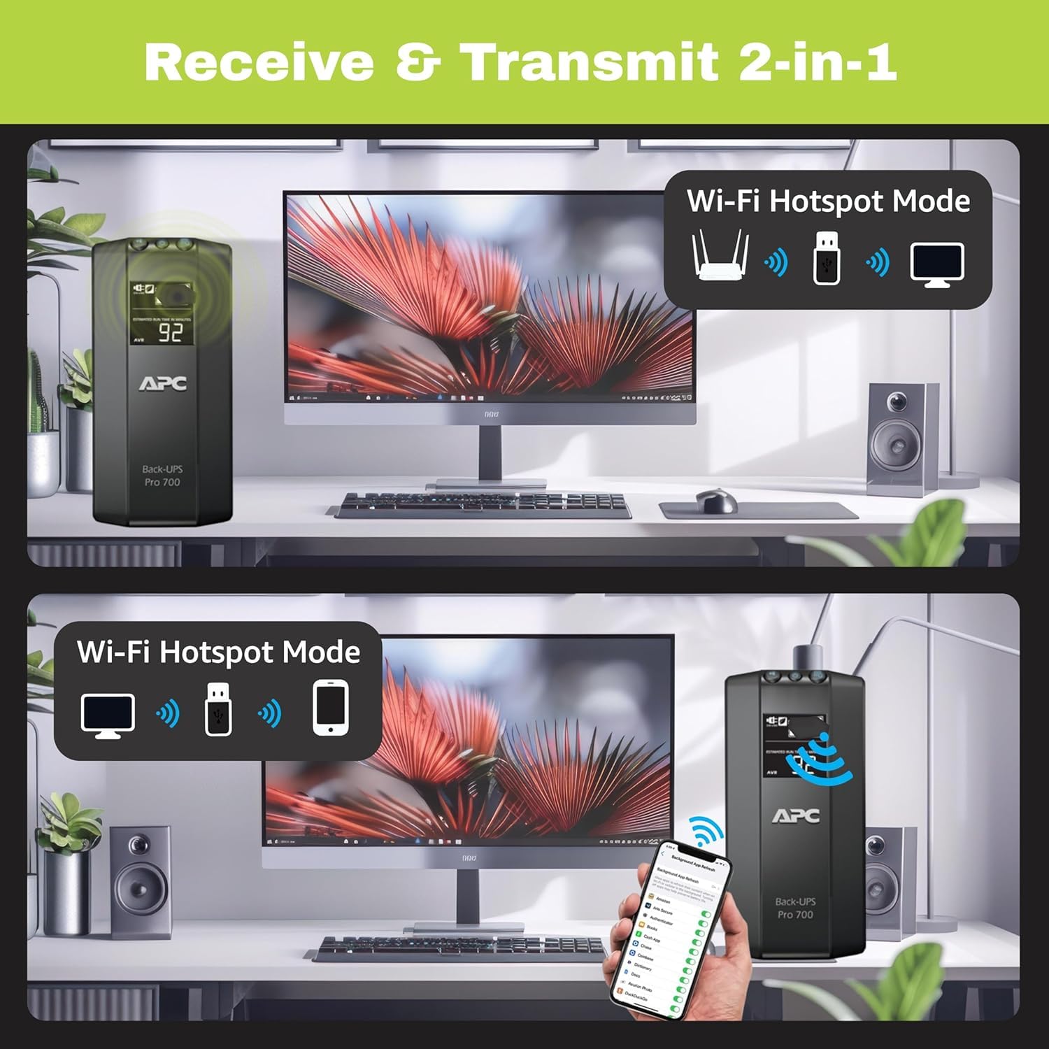 Usb Wifi Dongle 4 AC150 Mbps Adaptor Bluetooth 4.0 Dongle (Wifi+Bluetooth) - Image 4