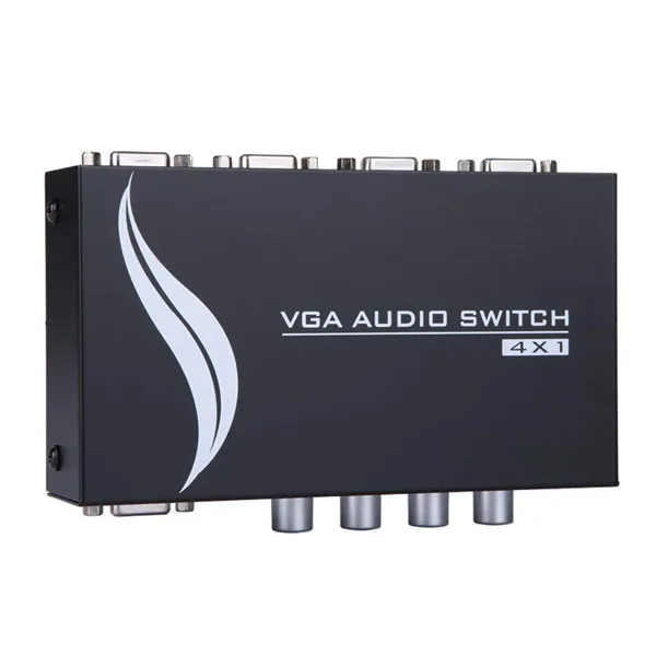 VGA Video Switch with Button for PS4, PC, TV, Projector, Monitor - Image 7