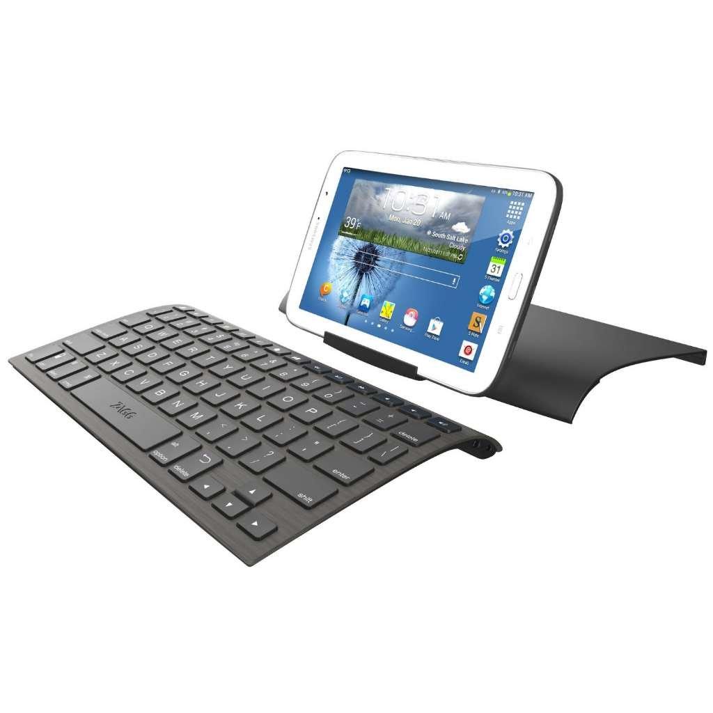 ZAGG keys Universal Wireless Bluetooth Keyboard with Stand – Compatible with iOS, Android & Windows Tablets and Smartphones – Ideal for Samsung, Apple, Lenovo, Huawei, OnePlus - Image 4