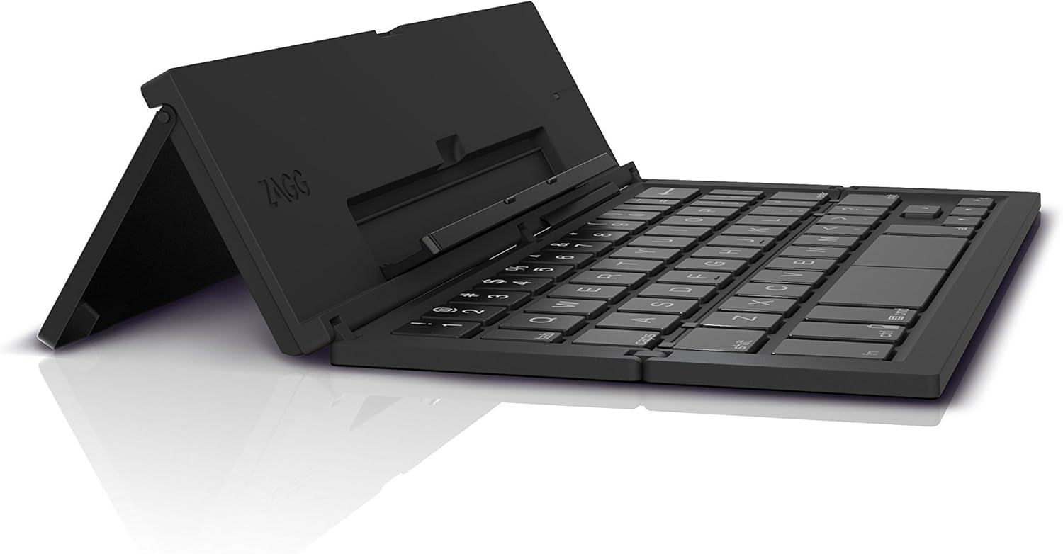 Zagg Pocket Wireless Handheld Tablet Keyboard Compatible with Desktop, Laptop, Mac - Image 5