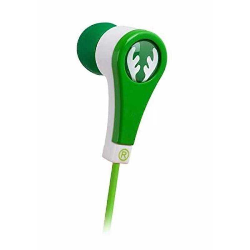 iFrogz (IF-ANE-DER) Wired Earbuds – Safe Volume Limiting, In-Ear Design, Tangle-Free Cable, Comfortable Fit for Kids and Adults – Green - Image 2
