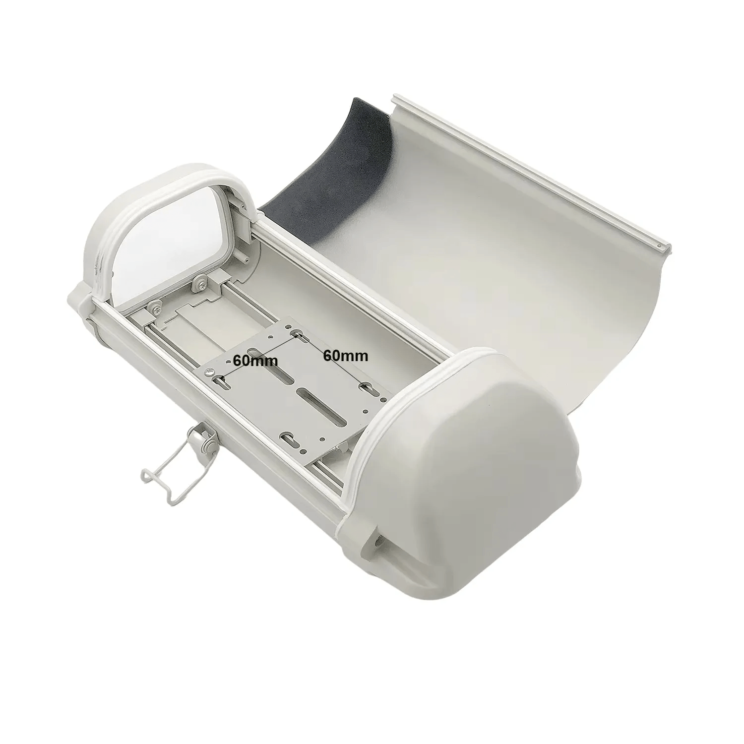 CCTV Camera (Metal ) Housing Box with 90° Viewing Angle – Heavy Duty Security Camera Mounting Stand for Outdoor Bullet Cameras - Image 4