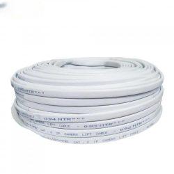 cctv cable Cat 6 Cable, Flat CCTV Cable , Durable and High Strength CCTV Cable for Elevator Systems -90M (Coil Pack)